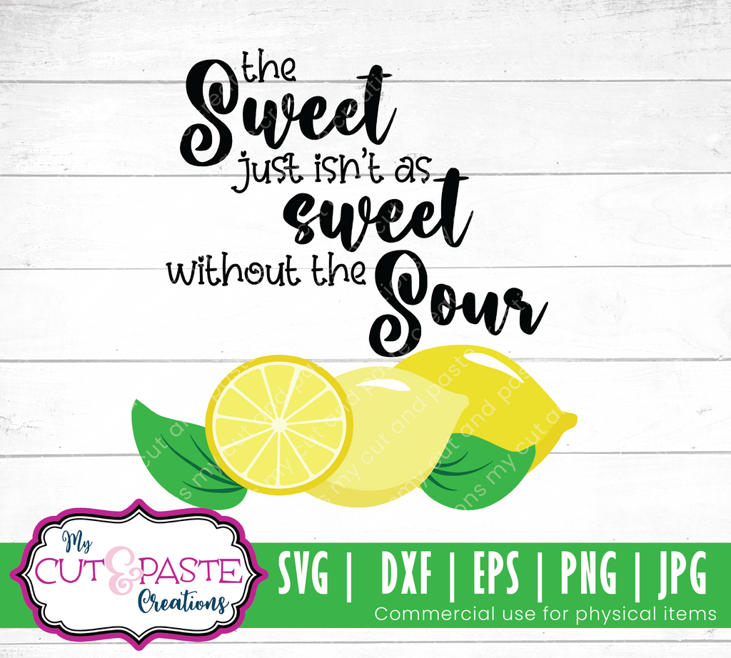 Sweet and Sour Lemon SVG