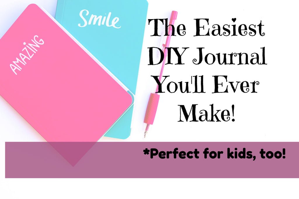 Easy DIY Journal from a composition book