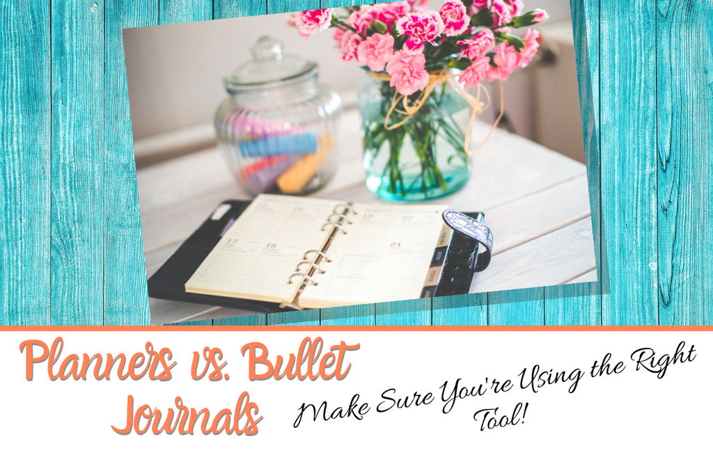 Planners vs bullet journals