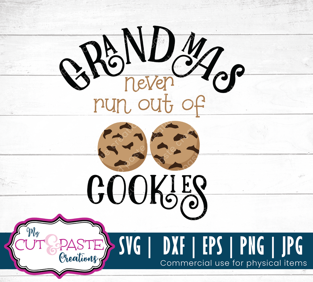 Grandma's Cookies SVG